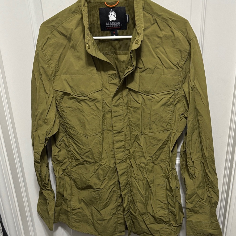 Duluth Trading Co Men's Lightweight Green Jacket
